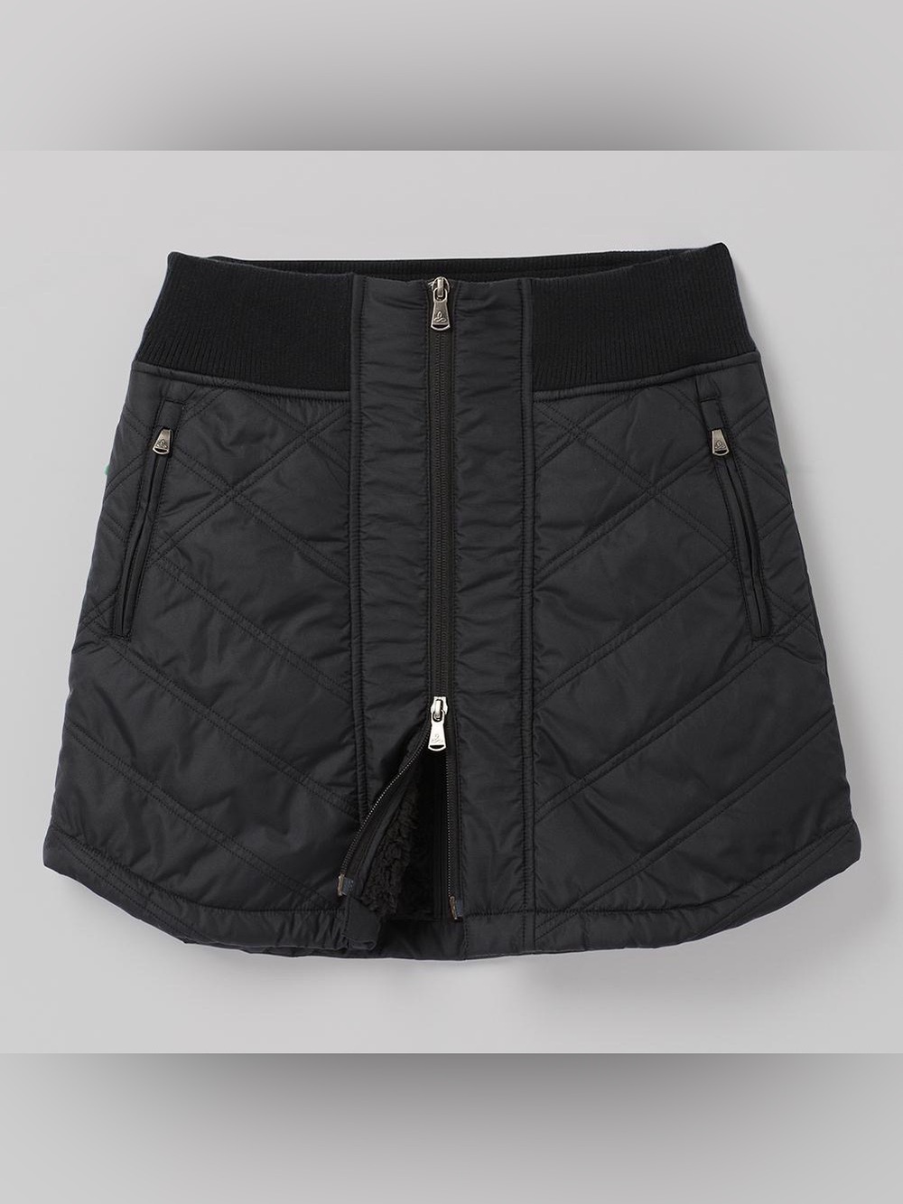 Prana. Esla Skirt. Quilted. Fleece lined. Black. Size small.